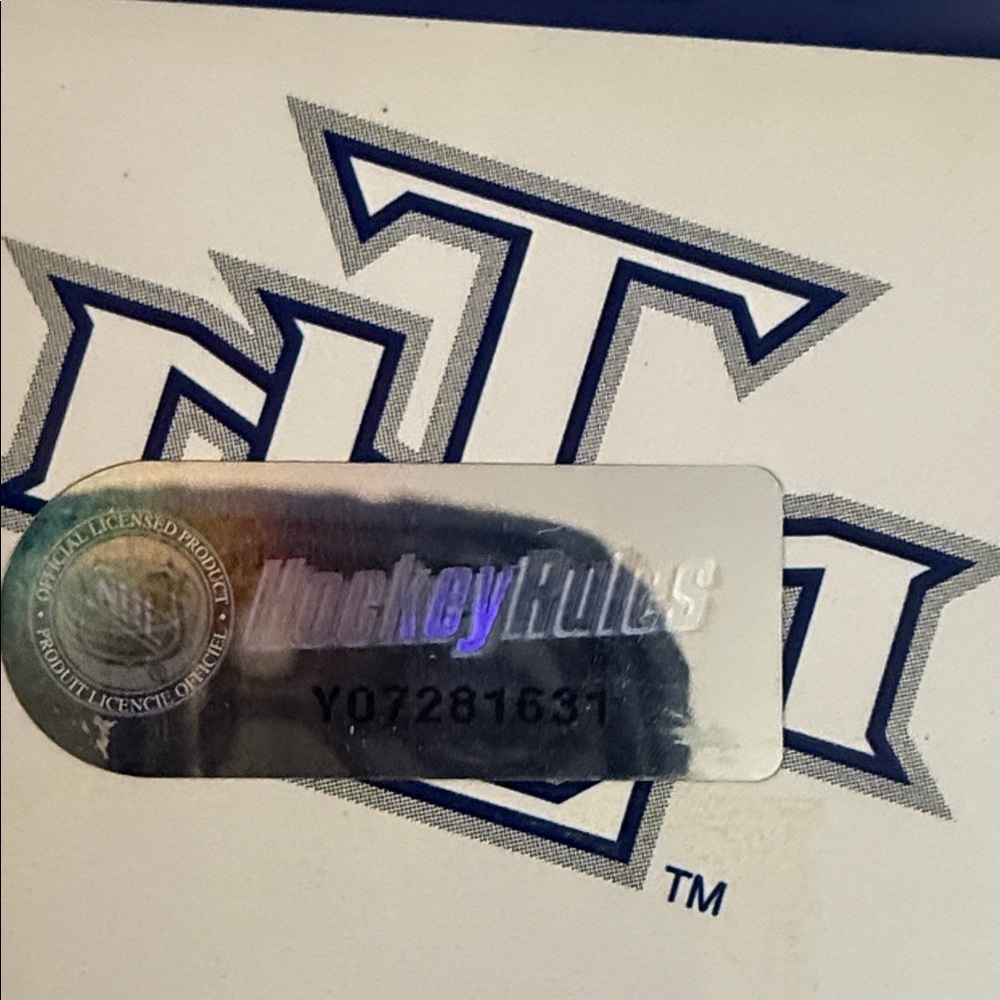 Official NHL Toronto Maple Leafs Vintage Blue Lunch Box with serial number - Picture 2 of 13